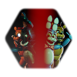 <pink> | Withered Toy Bonnie Model | read description