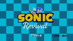 Sonic Revival Demo Title Screen