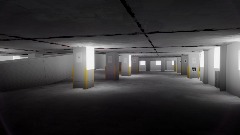 The Backrooms: Level 1 "Habitable Zone" Render