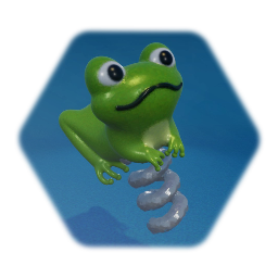 Playground Sit-on Springy Frog