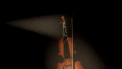 A ghost plays the violin