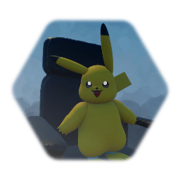 Pikachu Spinning in a Chair