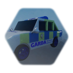 Garda Car (Irish Police) (static model)
