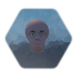 Bald man head