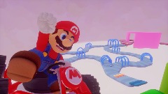 Mario kart track