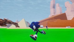 Sonic vs robot Sonic