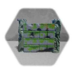 Dilapidated Castle Wall