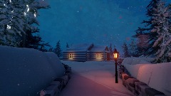 Winter Cabin
