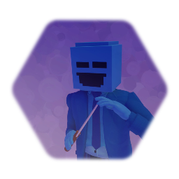 Realistic blueberry guy