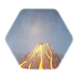 Resounding Erupting Volcano