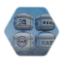 Sake Barrel