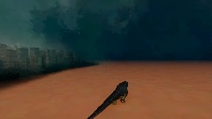 The warning of the dino