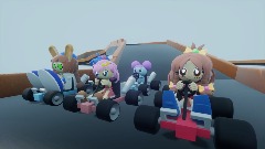 Black Road Race Track Misato