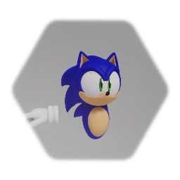 Stylized Sonic The Hedgehog v3 (WIP)