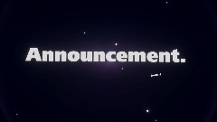 Announcement