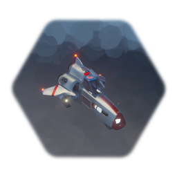 Advanced controlable ship with recharging shields