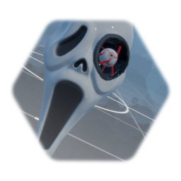 Ghostface Eyeballed Mask