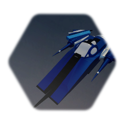 Spaceship - Slicer blue
