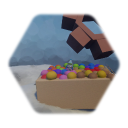 Glamrock Snow puppet [in ball pit can use for willy wonderland]