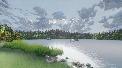 Ultra realistic lake