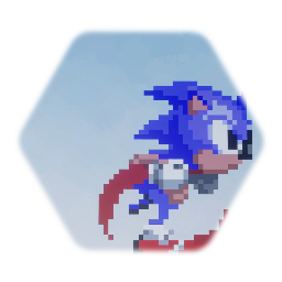 Sonic The Hedgehog 1 - Running Animation