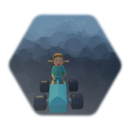 Lois in a go kart (family guy kart)
