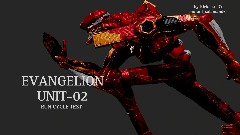 EVANGELION UNIT-02 RUNNING ANIMATION (test #2)