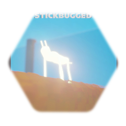 Free dancing stickbug