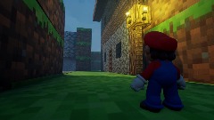 Minecraft with Mario