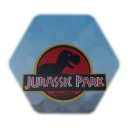 Goofy Jurassic Park logo