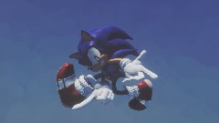 Sonic adventure cgi sonic model