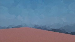 A mix of country funk and calm music