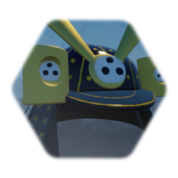 Samurai helmet