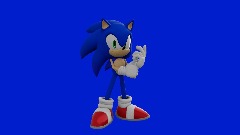 Remix of MODERN SONIC CGI SUPER SONIC MOD