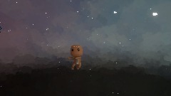 Sackboy dancing IN SPACE!