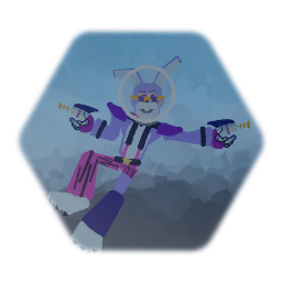 Fazer Blast Glamrock Bonnie Cutout