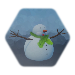 Snowman / Bonhomme De Neige