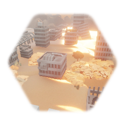 Remix of Apocalyptic Desert Battlefield Set