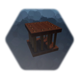 Simple Wood and Metal Cage