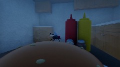 Be a fly in someones kitchen
