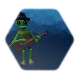 Mike the lizard guitarist