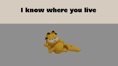 I know  where you live | garfield animation