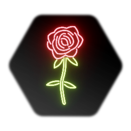 Neon Rose