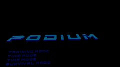 Podium font