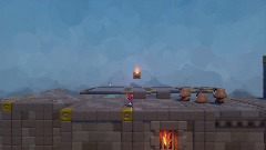 Remix de Bowser's Lava Lake Keep Assets - Super Mario