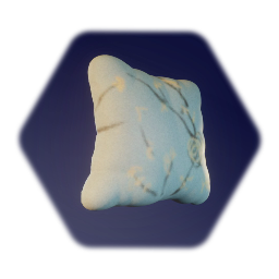 Floral Print Pillow 3