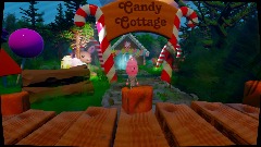 Willy Wonka's Candy Cottage Lake!