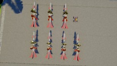 Remix of Coco Bandicoot in Ancient lake but there are 7 rockets