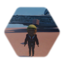 Donald trump in space