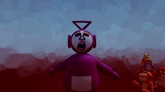 Tinky Winky Horror Pooh Cbs 1985 Green